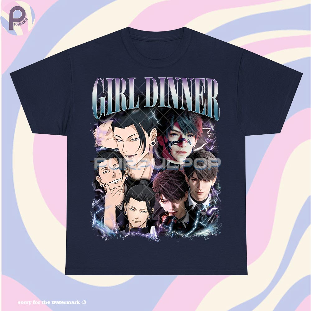 Geto and Caleb Girl Dinner Love and Deepspace JJK Shirt
