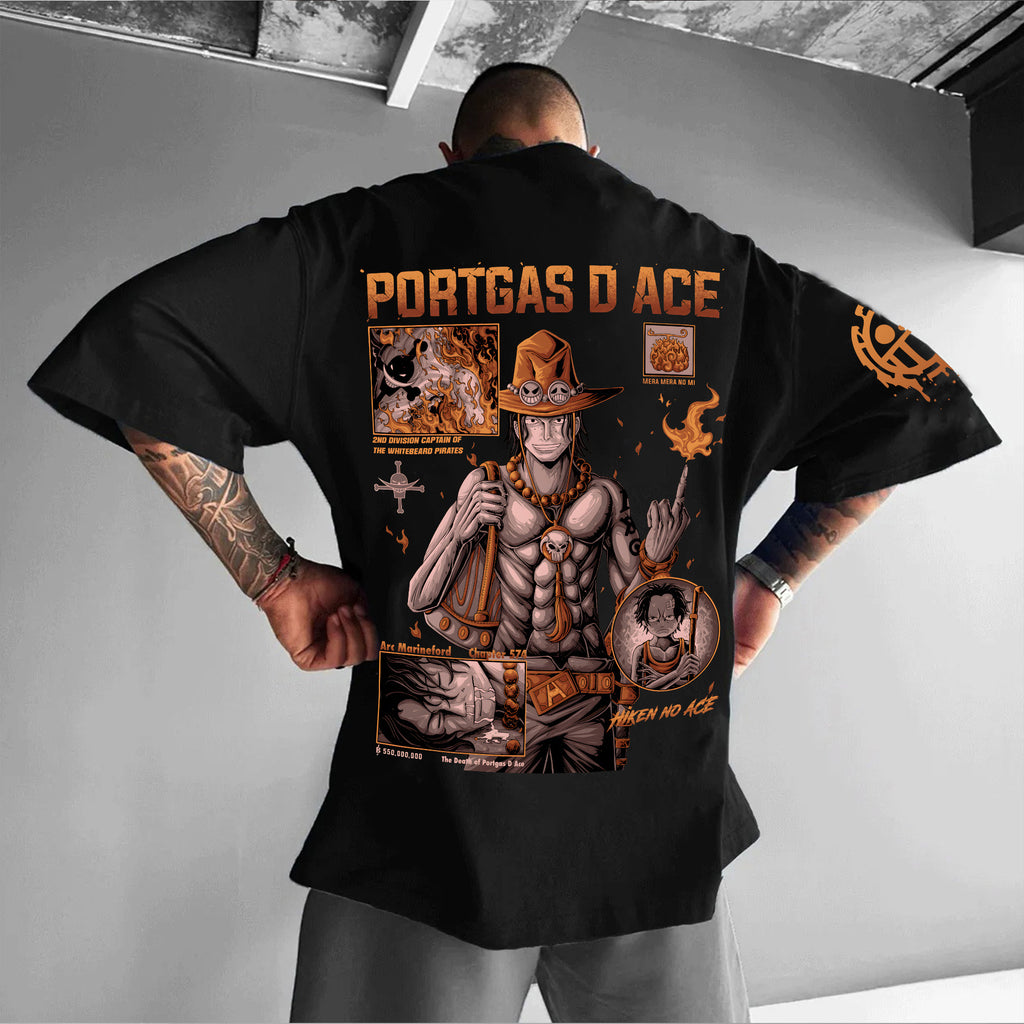 Unisex Anime Inspired Vintage T-Shirt