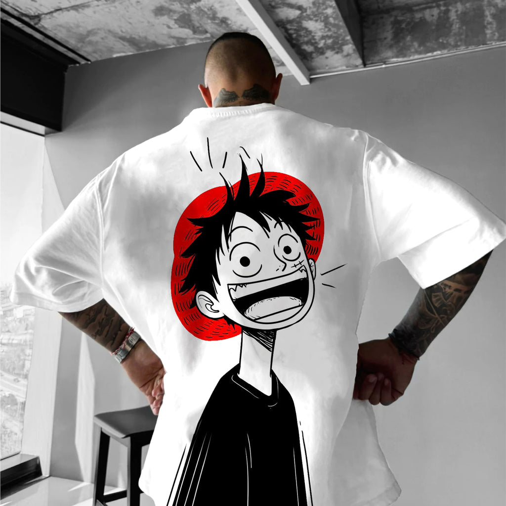 Unisex Anime Inspired Vintage T-Shirt|One Piece