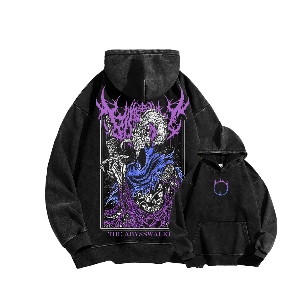 Dark Souls  Casual Washed Hoodies 2506023615