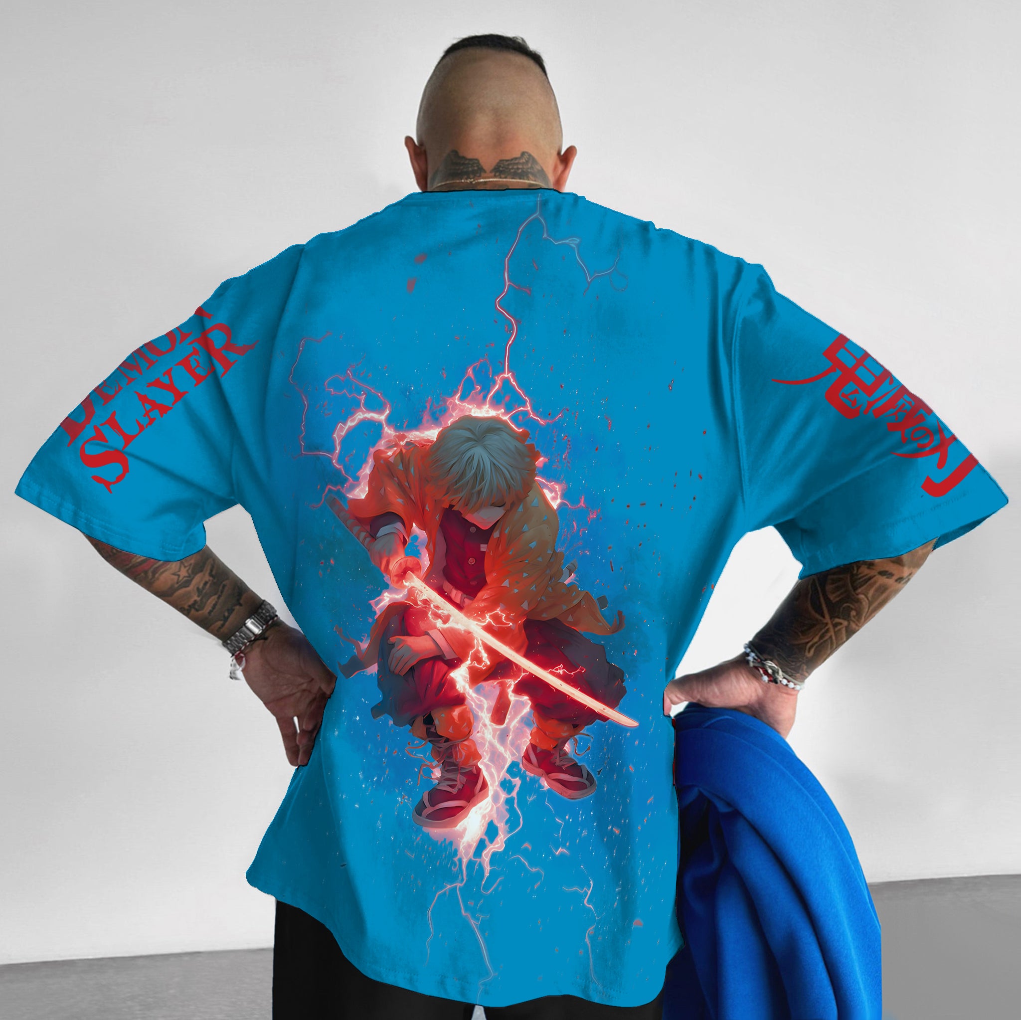 Unisex Demon Slayer Anime Inspired Vintage T-Shirt