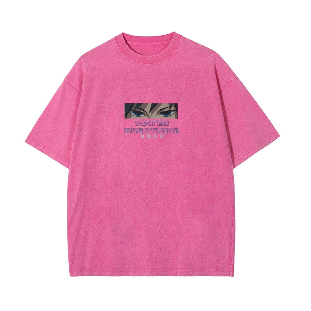 OG Giyu Tomioka Vintage Oversized T-Shirt | Demon Slayer