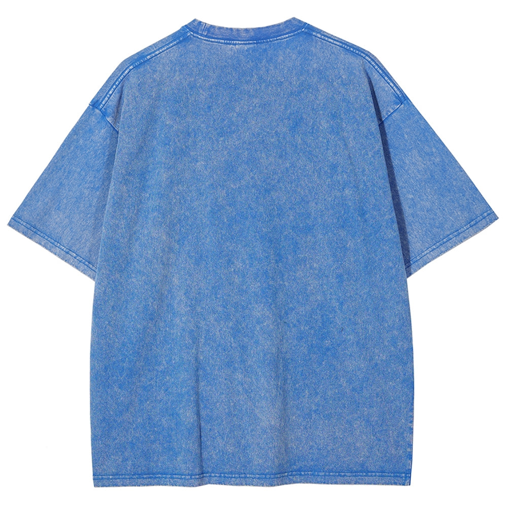 Demon Slayer Unisex Fit Washed T-Shirt 2503005419