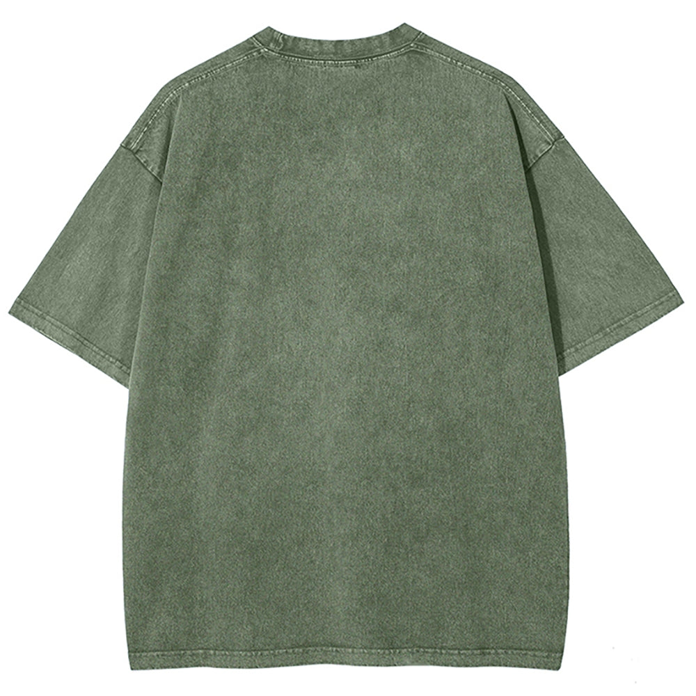 Attack On Titan Unisex Fit Washed T-Shirt 2503000046