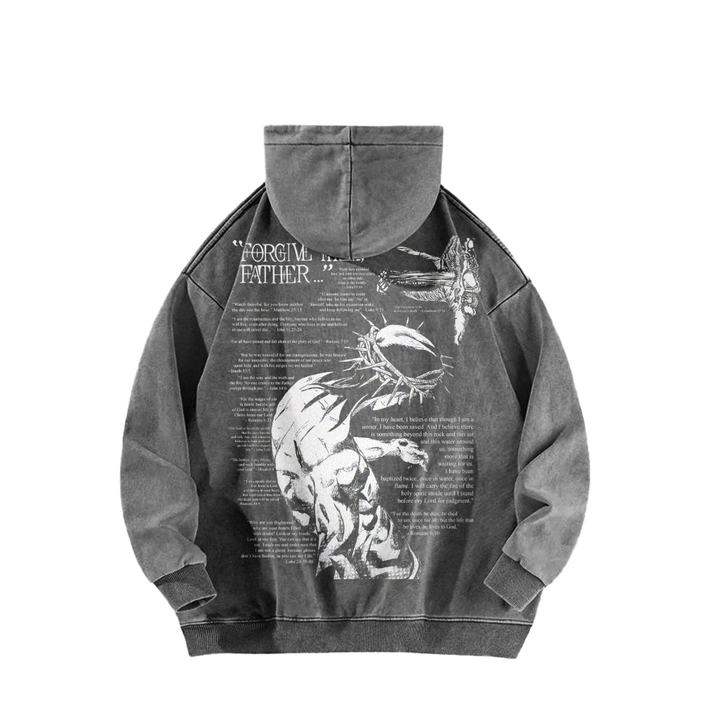 JoJo¡¯s Bizarre Adventure Edit Washed Hoodies