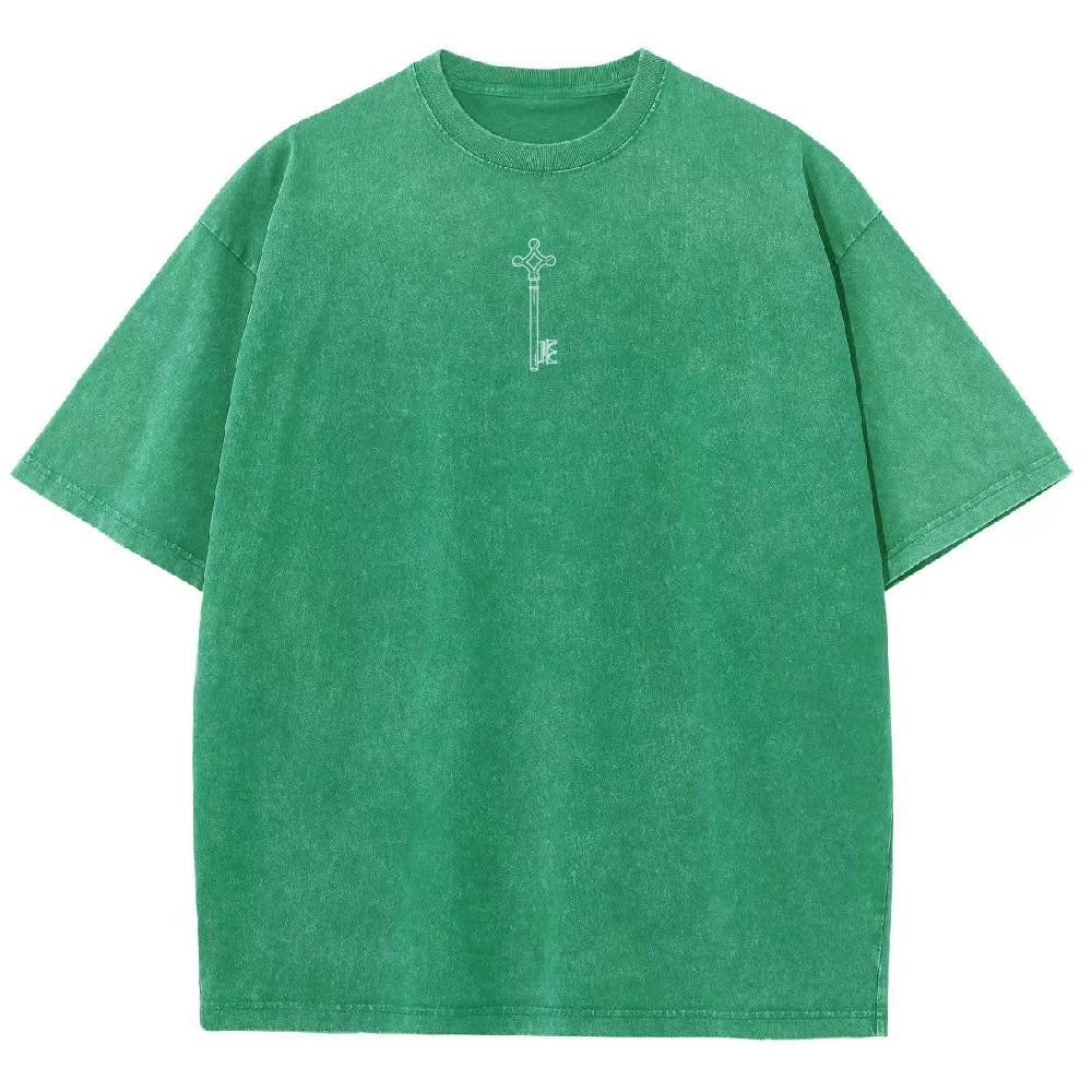 Attack on Tiitan Unisex Fit Washed T-Shirt