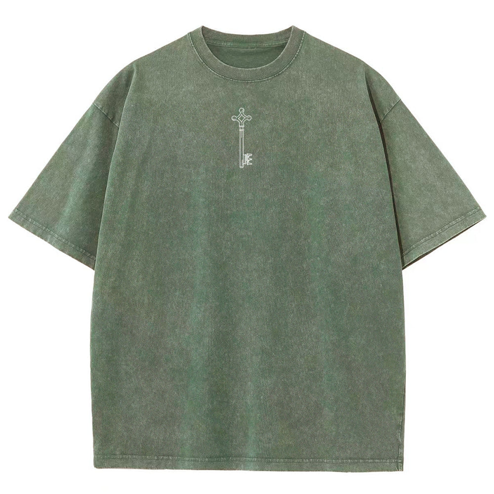 Attack on Tiitan Unisex Fit Washed T-Shirt