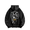 Yu-Gi-Oh! Casual Washed Hoodies Streetwear