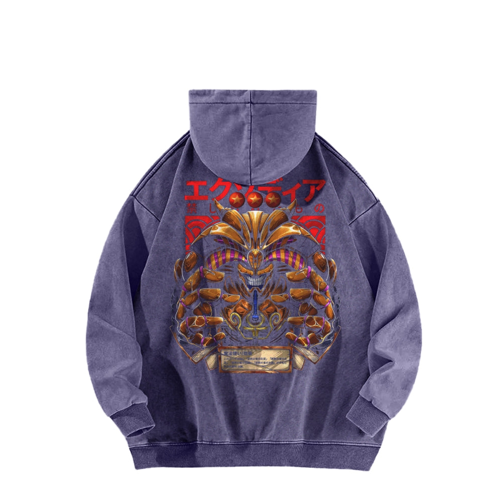 Yu-Gi-Oh! Casual Washed Hoodies