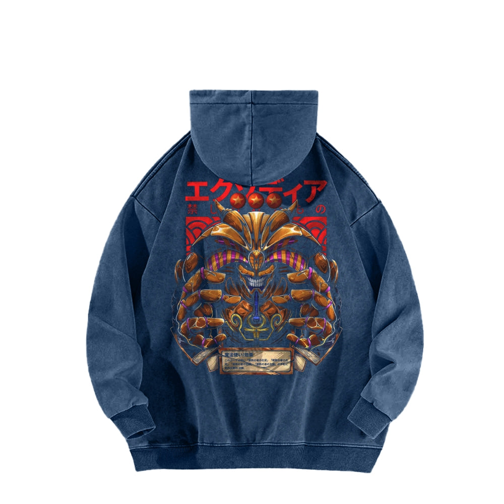 Yu-Gi-Oh! Casual Washed Hoodies