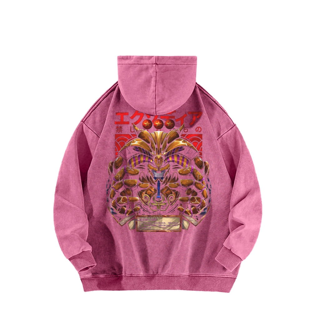 Yu-Gi-Oh! Casual Washed Hoodies