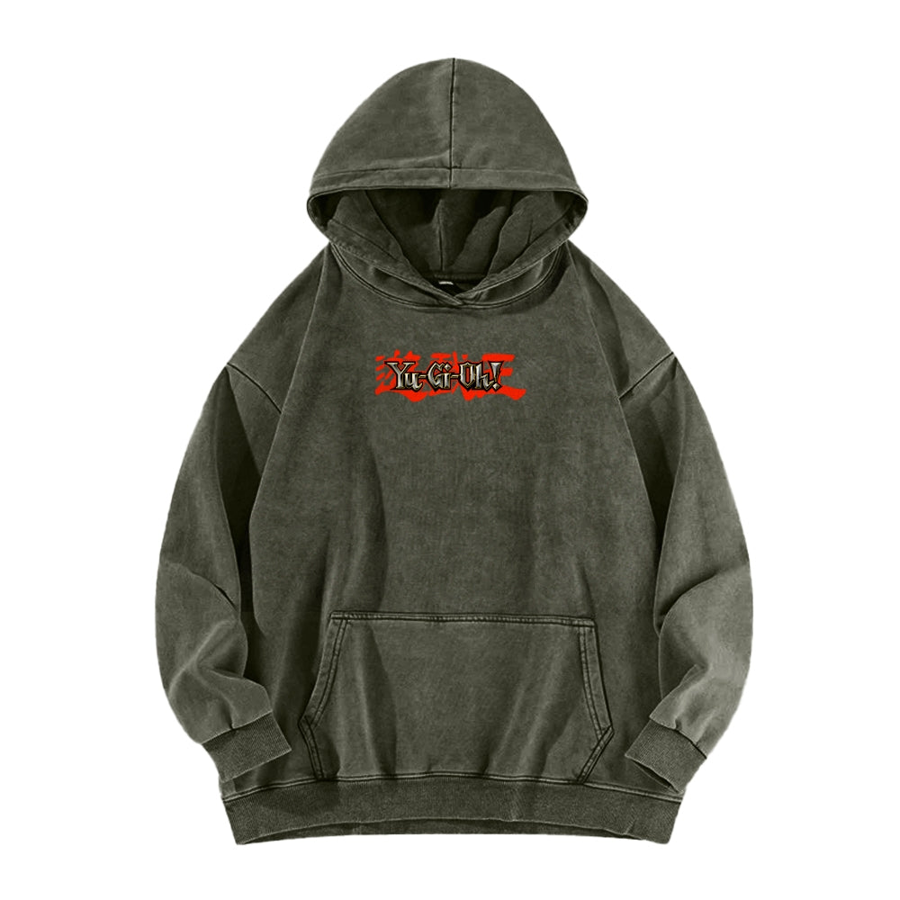 Yu-Gi-Oh! Casual Washed Hoodies