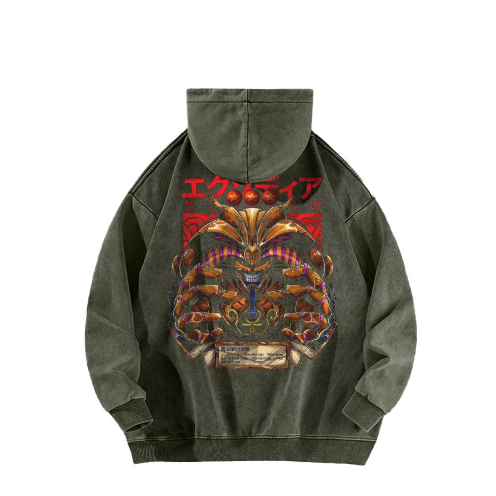 Yu-Gi-Oh! Casual Washed Hoodies