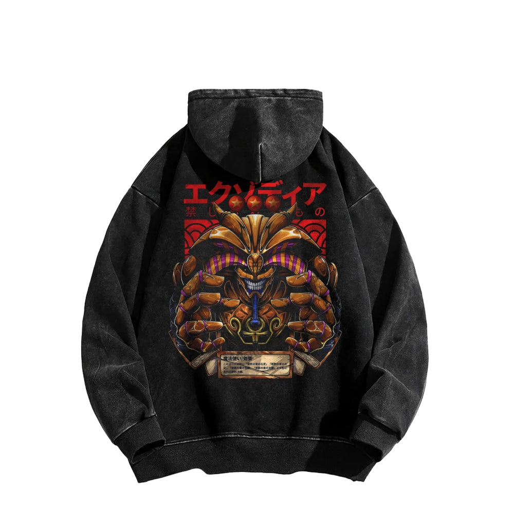 Yu-Gi-Oh! Casual Washed Hoodies