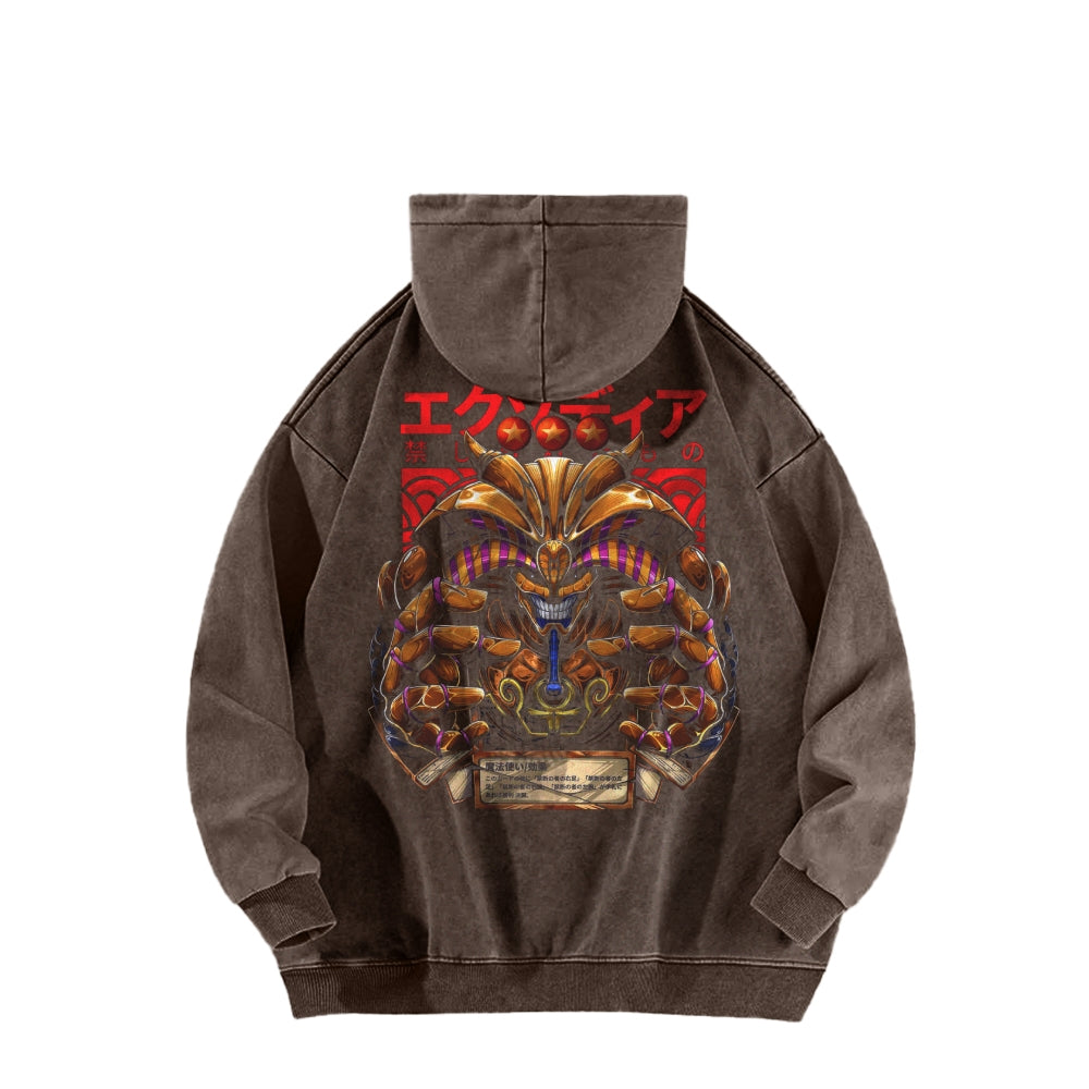 Yu-Gi-Oh! Casual Washed Hoodies
