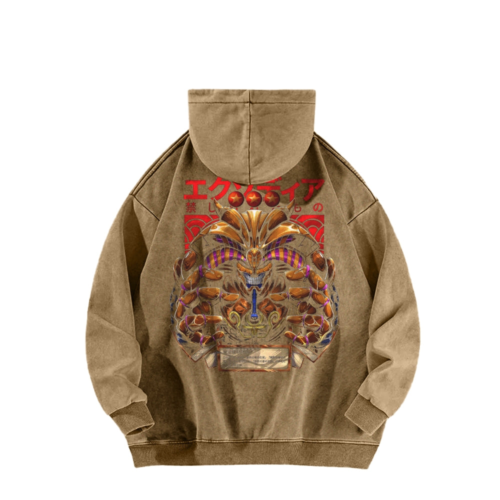 Yu-Gi-Oh! Casual Washed Hoodies