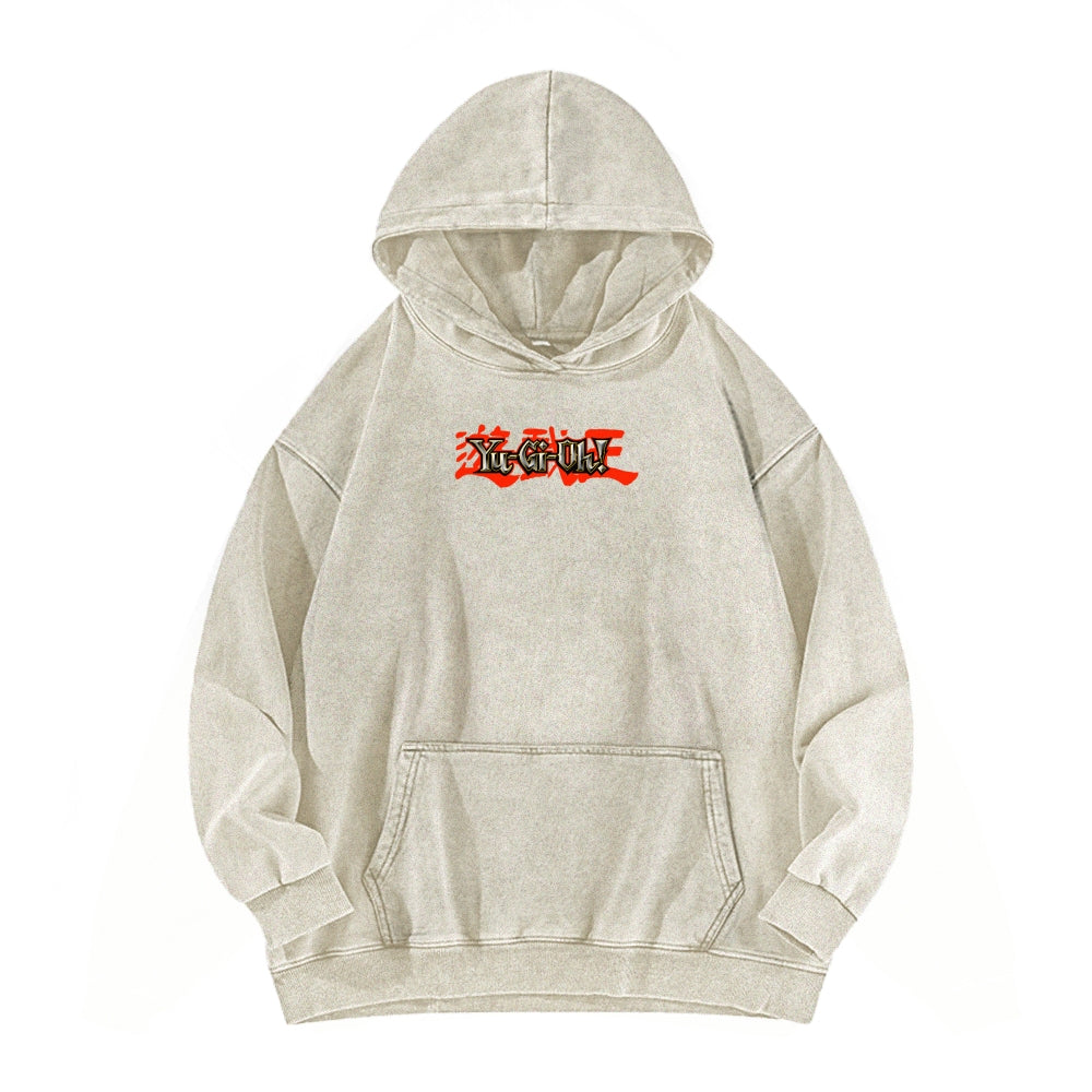 Yu-Gi-Oh! Casual Washed Hoodies