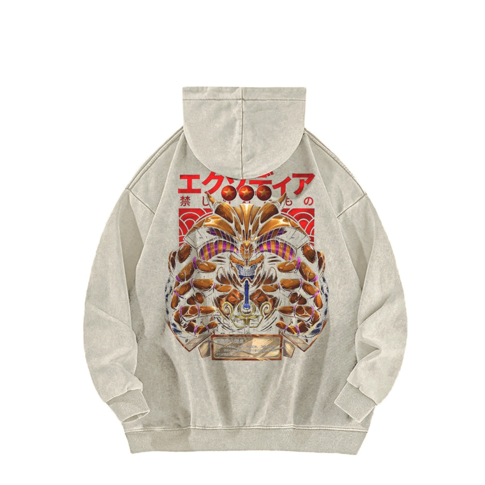 Yu-Gi-Oh! Casual Washed Hoodies