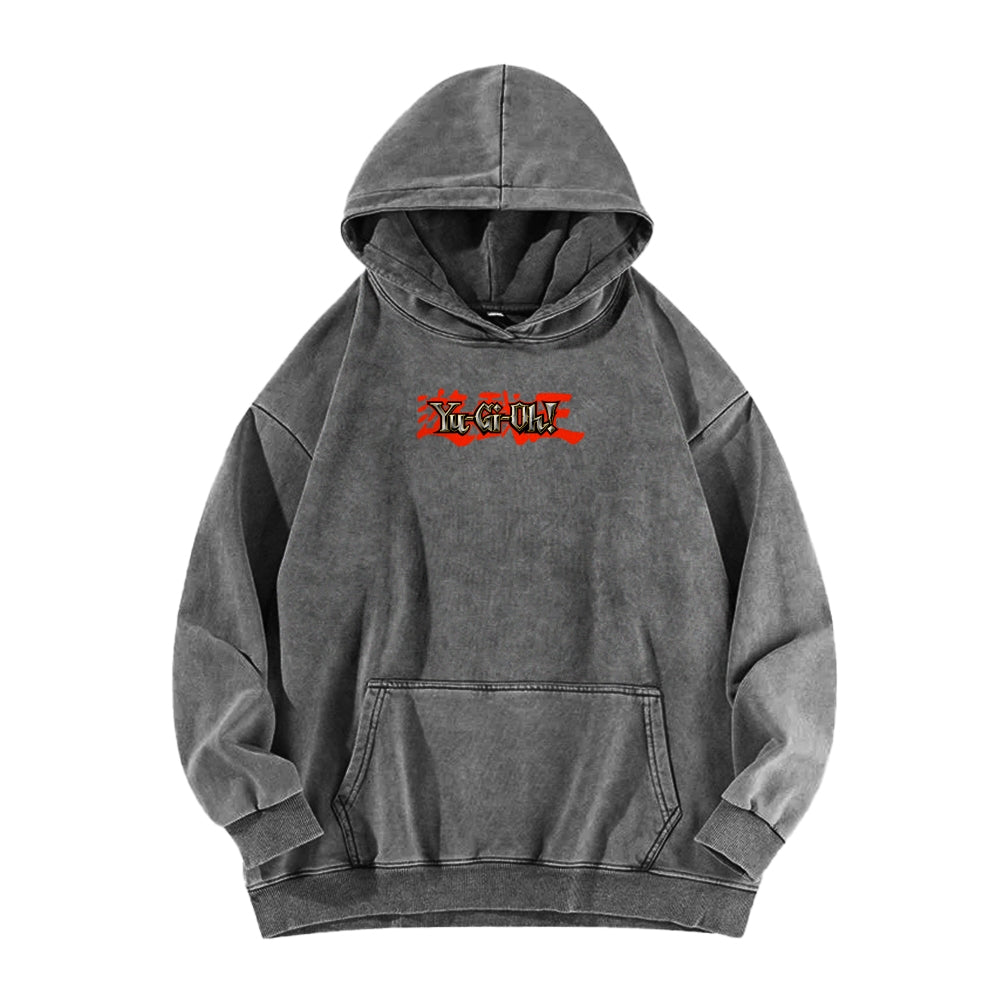 Yu-Gi-Oh! Casual Washed Hoodies