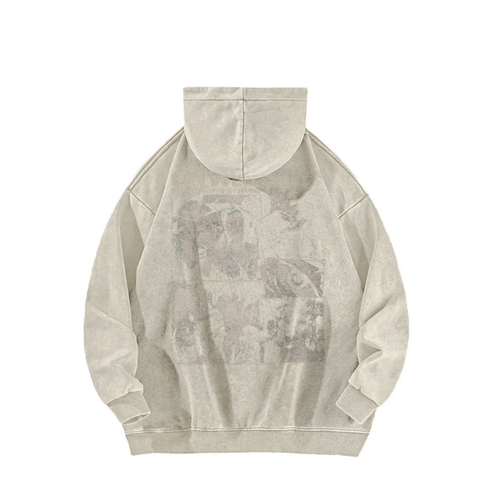 Cowboy Bebop Casual Washed Hoodies 2501009147
