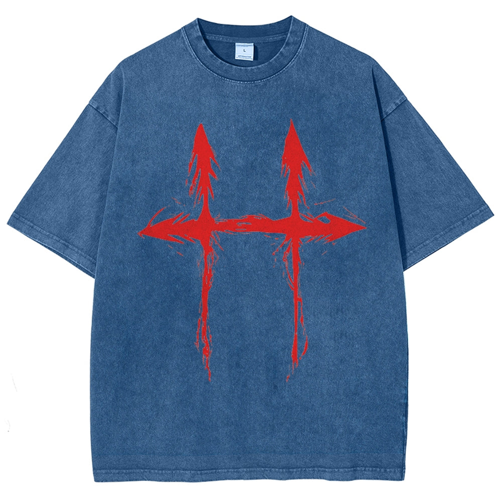 Jujutsu Kaisen Unisex Fit Washed T-Shirt 2502003473