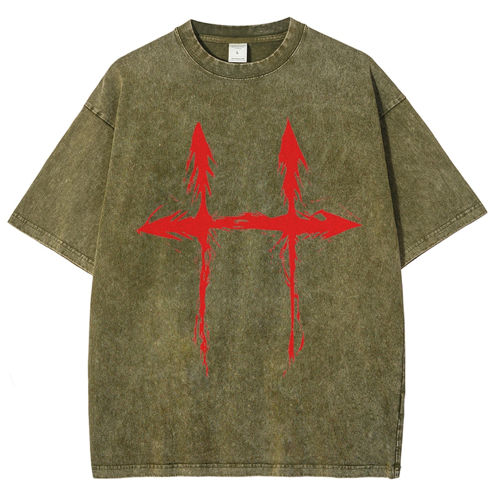 Jujutsu Kaisen Unisex Fit Washed T-Shirt 2502003473