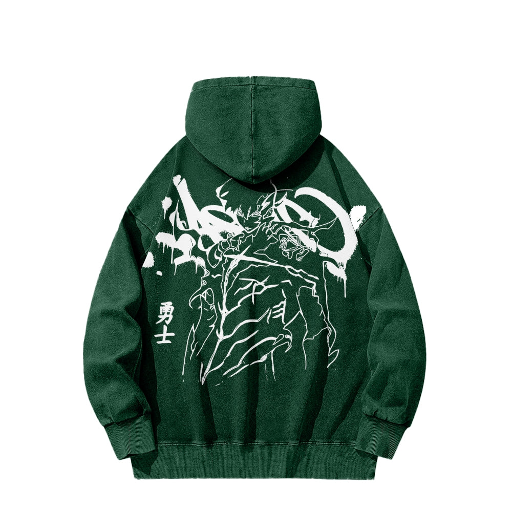Solo Leveling Casual Washed Hoodies