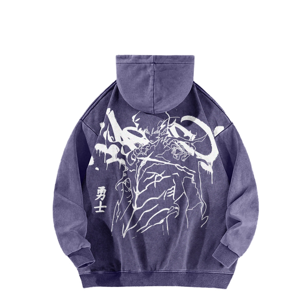 Solo Leveling Casual Washed Hoodies
