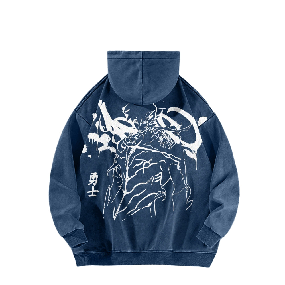 Solo Leveling Casual Washed Hoodies
