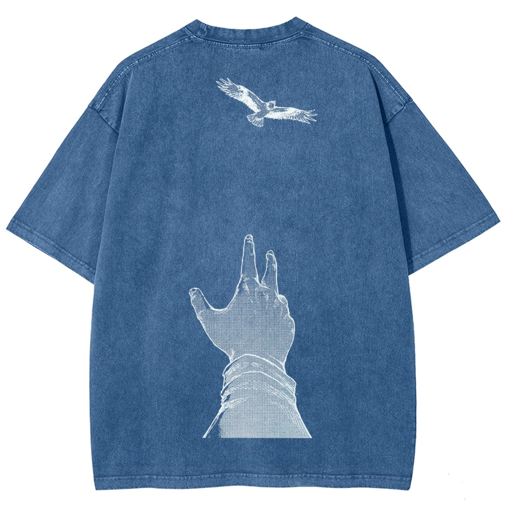 Attack On Titan Unisex Fit Washed T-Shirt 2503000039