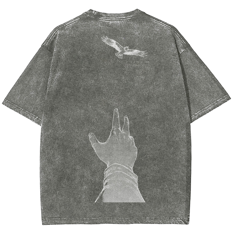Attack On Titan Unisex Fit Washed T-Shirt 2503000039