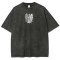 Attack On Titan Unisex Fit Washed T-Shirt 2503000071