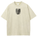 Attack On Titan Unisex Fit Washed T-Shirt 2503000122