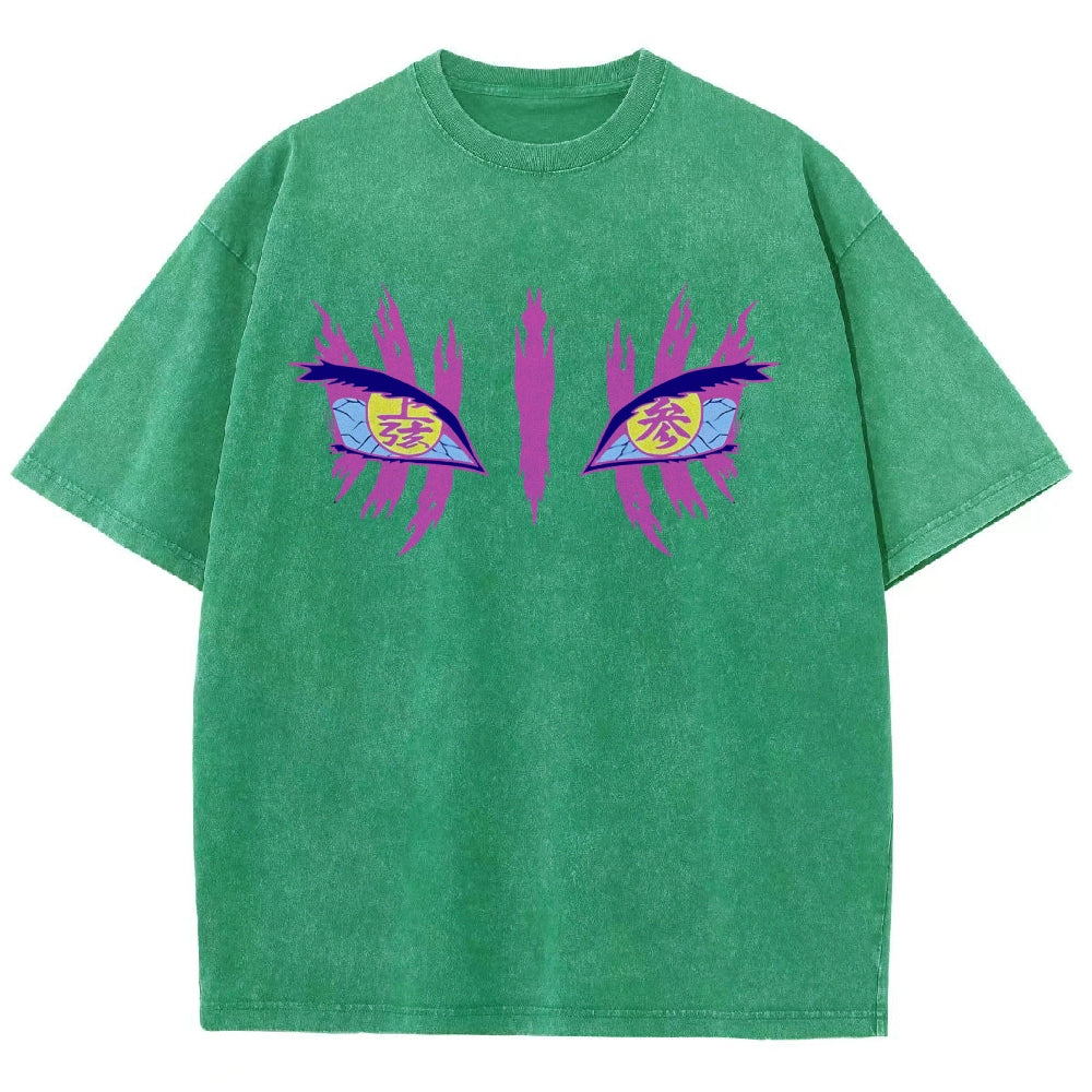 Demon Slayer Unisex Fit Washed T-Shirt 2503005372