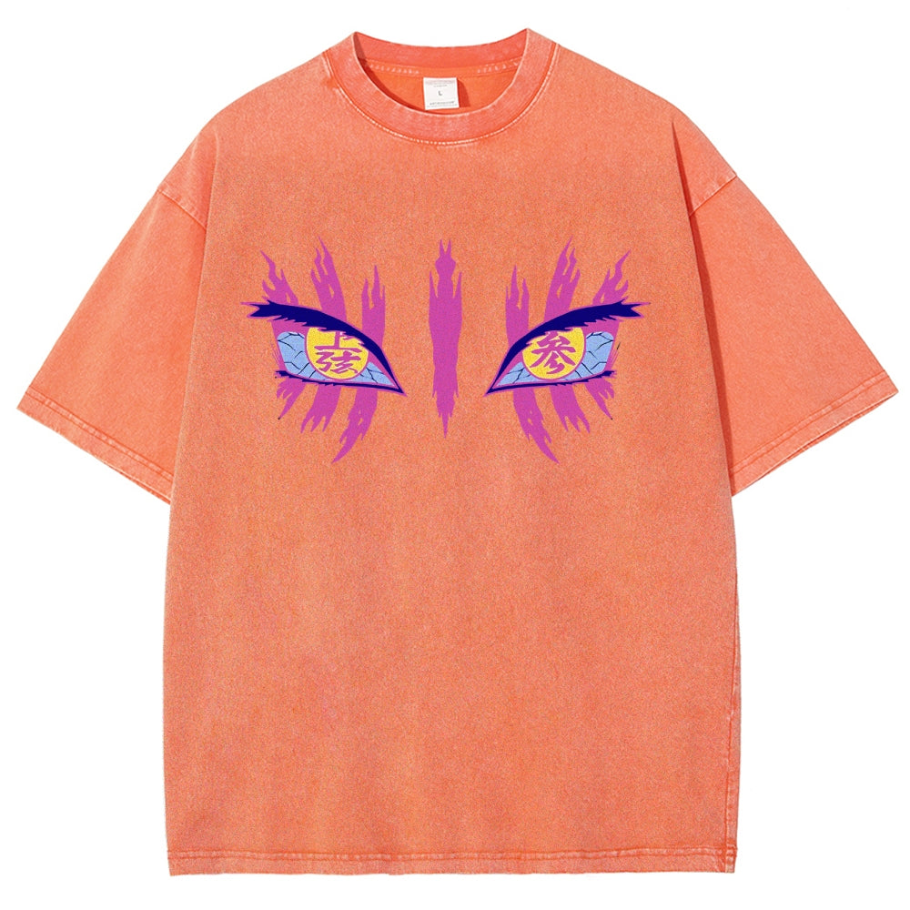 Demon Slayer Unisex Fit Washed T-Shirt 2503005372