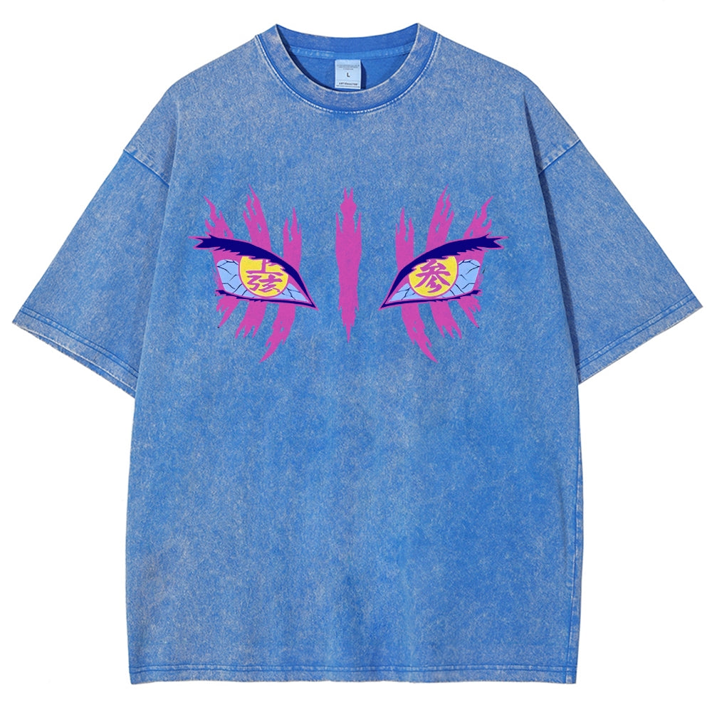 Demon Slayer Unisex Fit Washed T-Shirt 2503005372