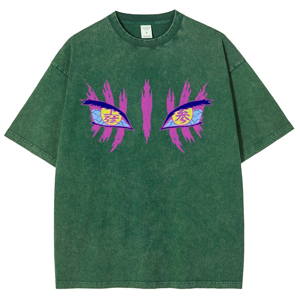 Demon Slayer Unisex Fit Washed T-Shirt 2503005372