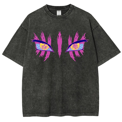 Demon Slayer Unisex Fit Washed T-Shirt 2503005374