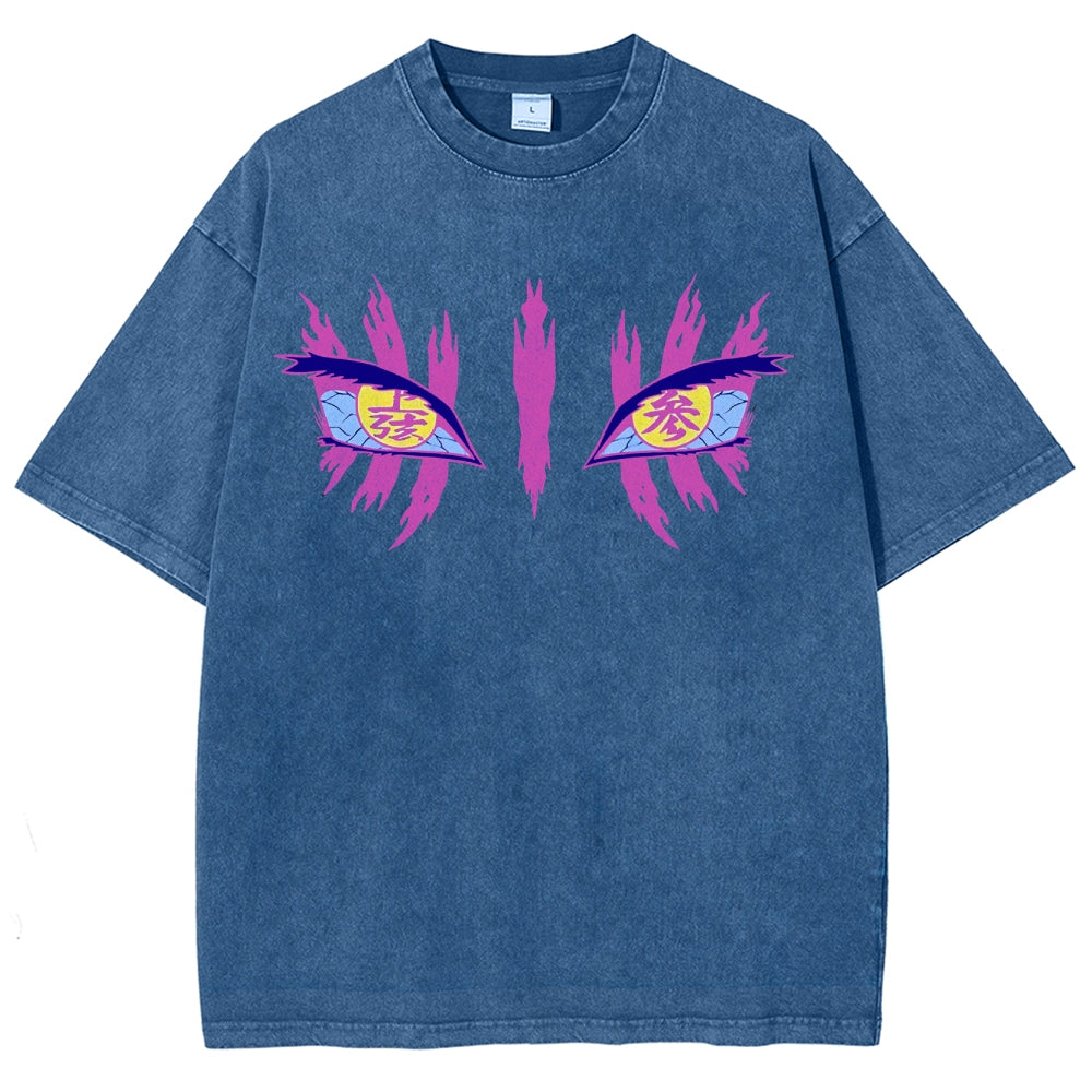 Demon Slayer Unisex Fit Washed T-Shirt 2503005374