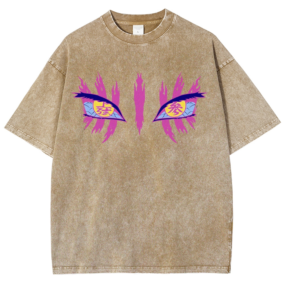 Demon Slayer Unisex Fit Washed T-Shirt 2503005374