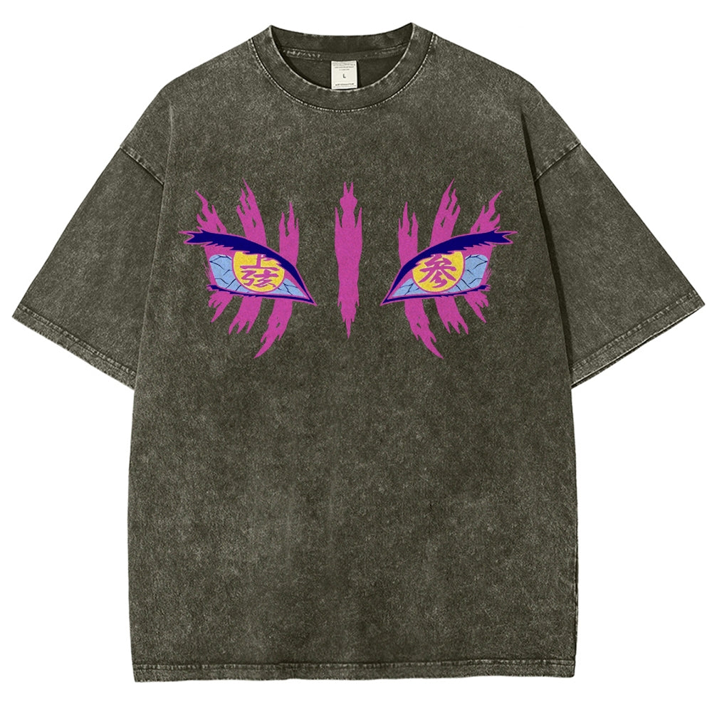 Demon Slayer Unisex Fit Washed T-Shirt 2503005374