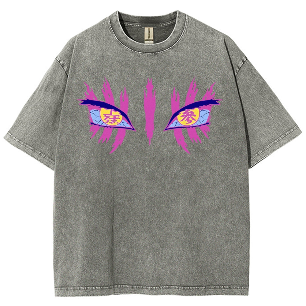 Demon Slayer Unisex Fit Washed T-Shirt 2503005374