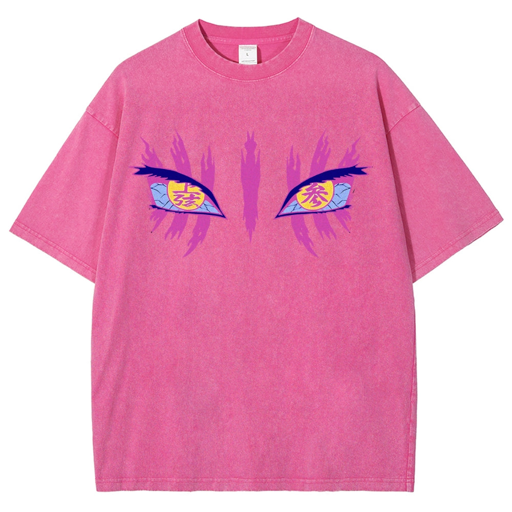 Demon Slayer Unisex Fit Washed T-Shirt 2503005374