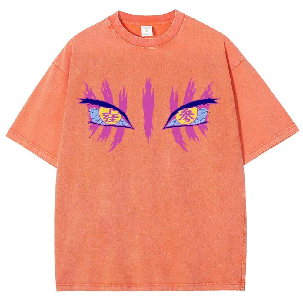 Demon Slayer Unisex Fit Washed T-Shirt 2503005374