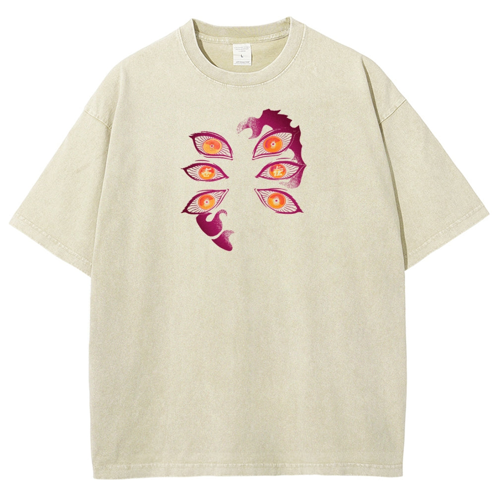 Demon Slayer Unisex Fit Washed T-Shirt 2503005412