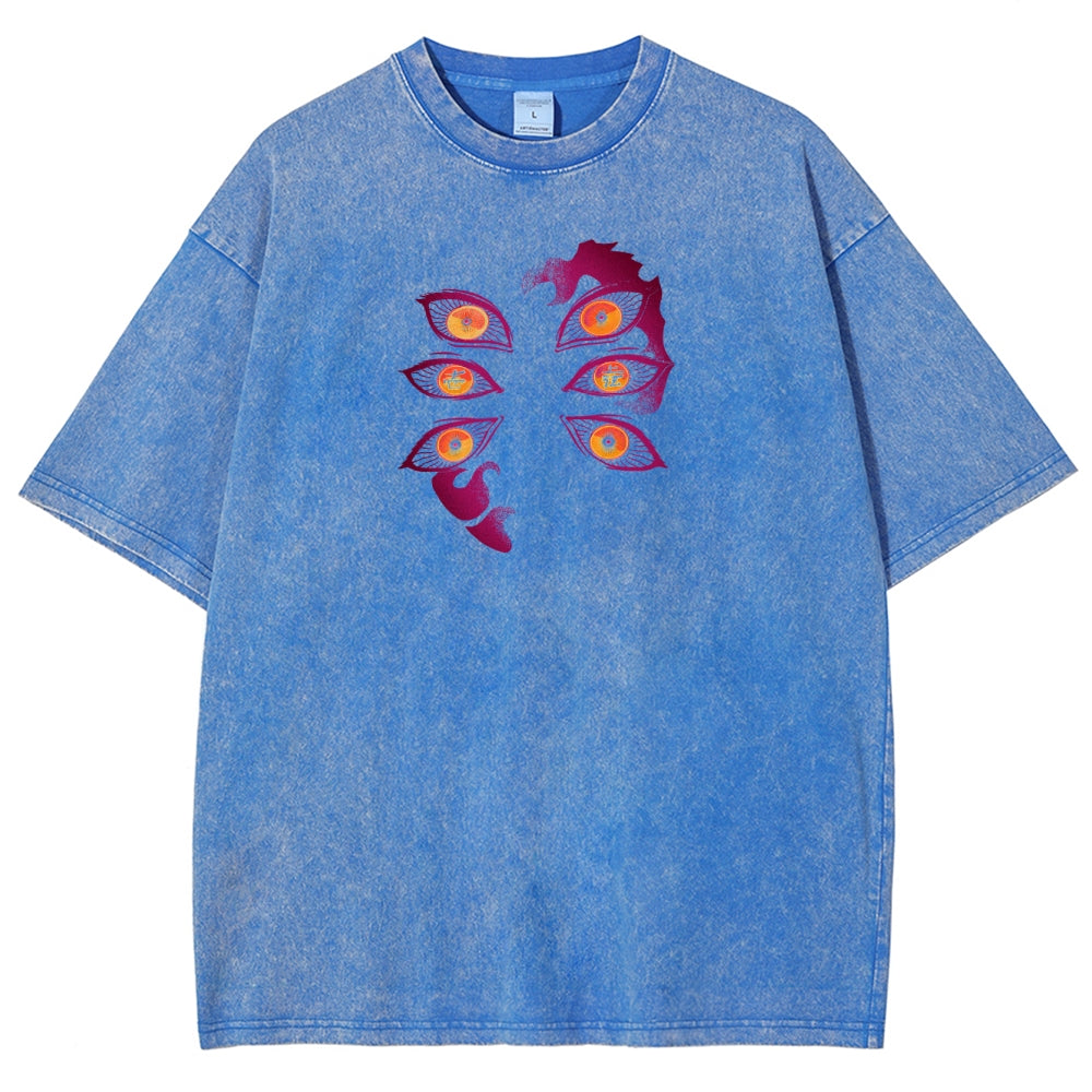 Demon Slayer Unisex Fit Washed T-Shirt 2503005412