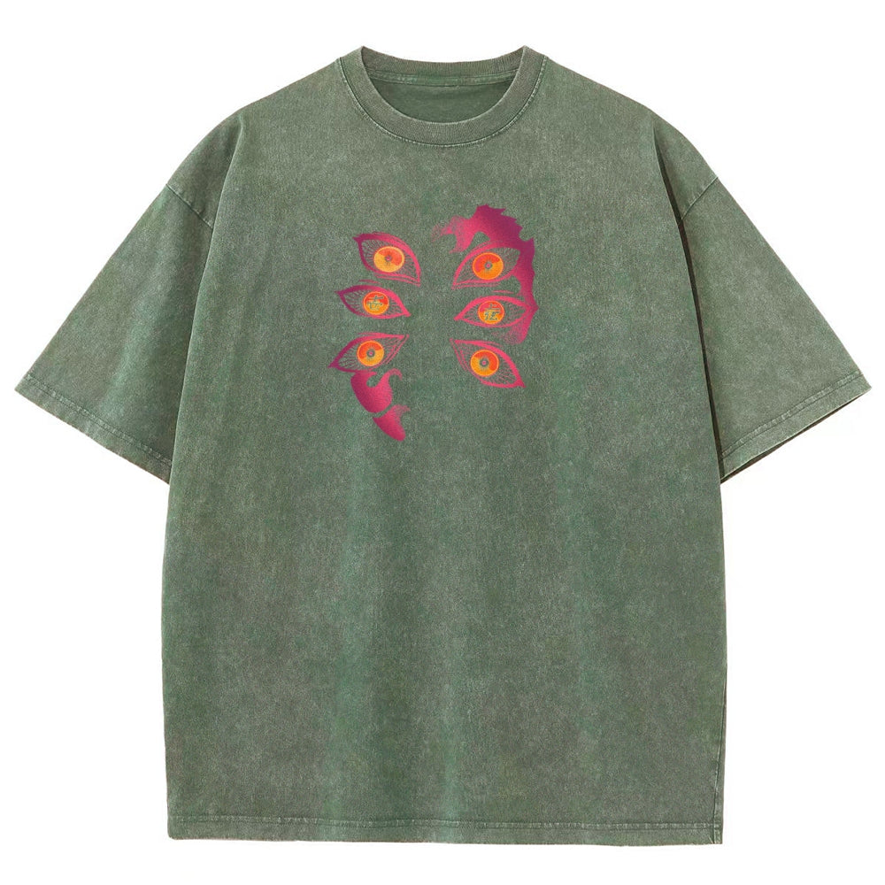 Demon Slayer Unisex Fit Washed T-Shirt 2503005422