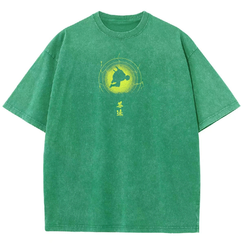 Demon Slayer Unisex Fit Washed T-Shirt 2503005425