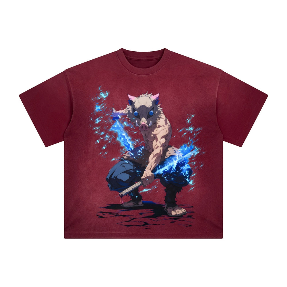 Unisex Vintage Tee�? Demon Slayer Tee