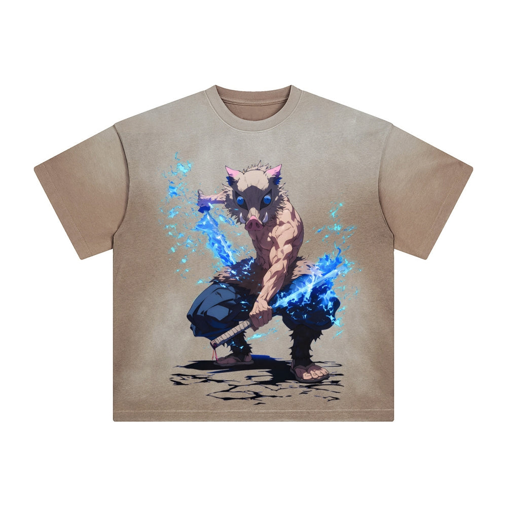 Unisex Vintage Tee�? Demon Slayer Tee